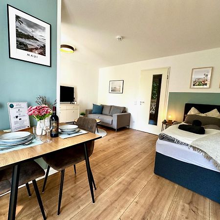 Gemuetliches 1R Apartment Mit Balkon, Parking, Tv Streaming Magdebourg Extérieur photo
